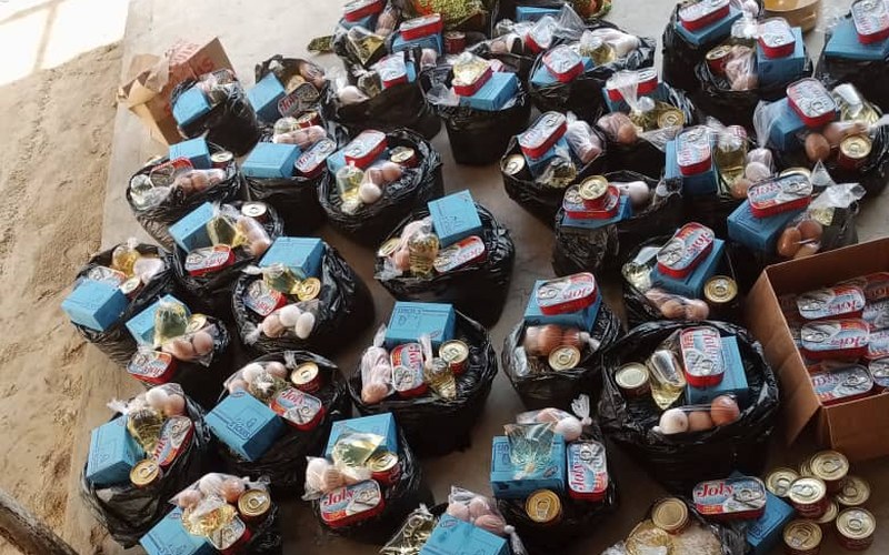Colis alimentaires préparés — Épicerie solidaire Gadar-Peretz