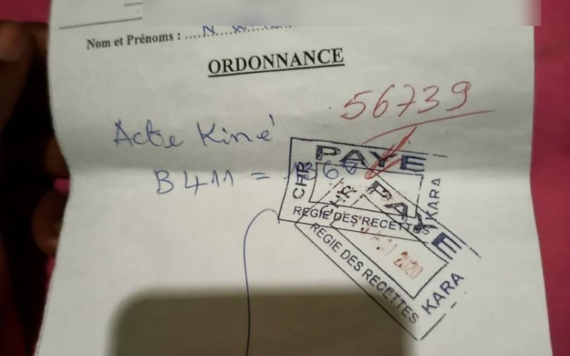 Prise en charge médicale urgente — CHR Kara